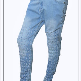Export Quality Full Length Jeans In Jordy Blue