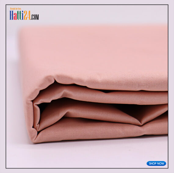 Dawood Men Unstitched 100% Cotton in Pink - Image 3