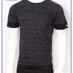 High Low T Shirt In Black