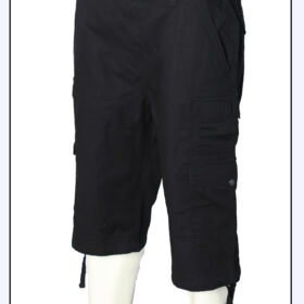 3 Quarters Shorts In Black