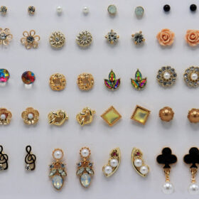 Earrings Set Of 20 Pairs For Girls Fashion Ear Rings Tops Studs