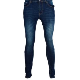 Export Quality Men's Full Length Jeans Blue Design 1 Shade 1