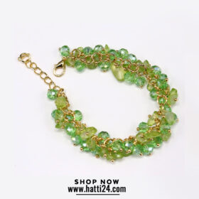 Green Multi Beads Anklet