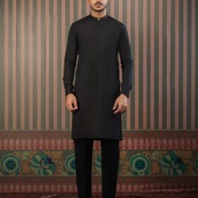 J. -  Men's Unstitched Blended - Wash & Ware Collection Black