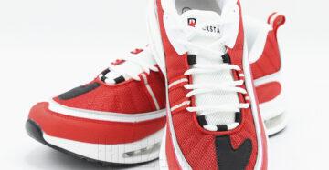 Men's Sports Shoes Red & White