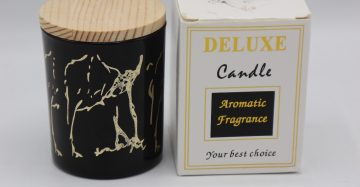 Scented Candles Glass Jar, Aroma Oil Soy Wax Candle For Bedroom, Decoration,   Scented Candles