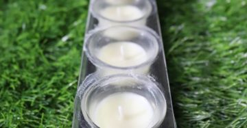 Jasmine Fragranced Candles , True Scents Tealight Candle Set