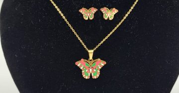 Butterfly Necklace for Girls & Women - New Design Butterfly Pendant for Girls & Women
