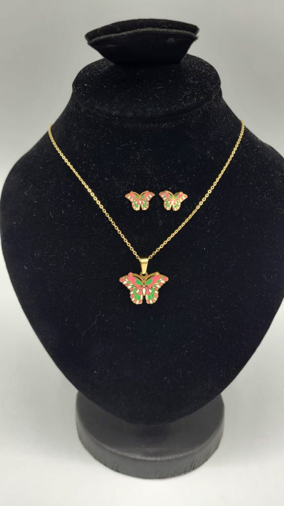 Butterfly Necklace for Girls & Women - New Design Butterfly Pendant for Girls & Women