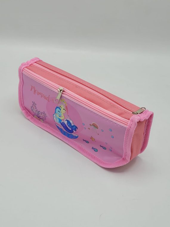 Multi Purpose Pouch Double Compartment Zipper Pencil Case for Kids Dream Big Multipurpose Pencil Pouch for kids