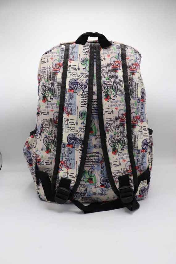 Backpack for Teens, Fashion Geometric Pattern College Bags Women Shoulder Bag Daypack Bookbags Travel Bag - Image 2