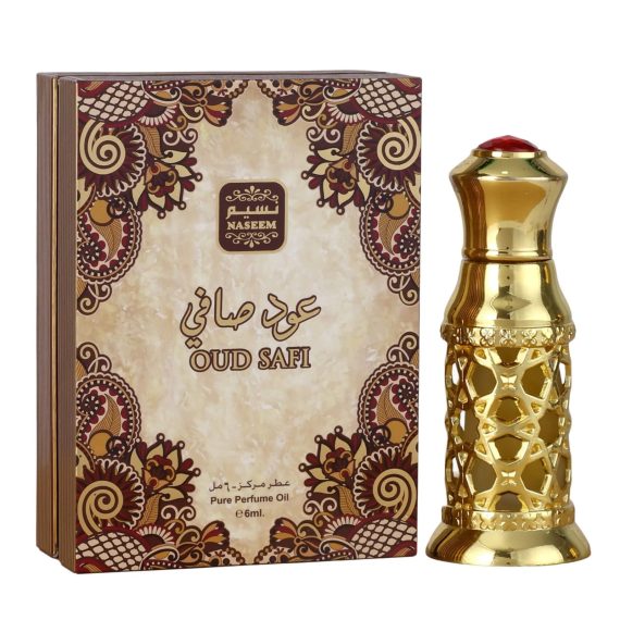 Naseem Oud Safi Alcohol Free Pure Perfume Oil Attar for Unisex - 6ml