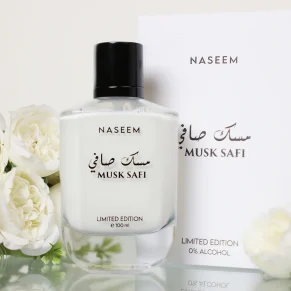 Naseem Musk Safi Aqua Perfume Alcohol Free with composition of Musk Amber Sandalwood Long Lasting Arabian Fragrance for Unisex