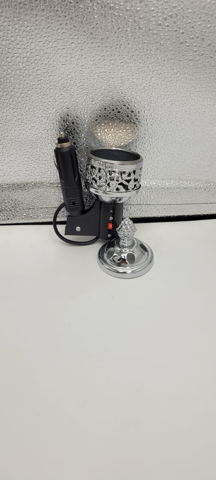 Car Electric Incense Burner – Portable Bakhoor Burner for Car USB Powered - Image 2