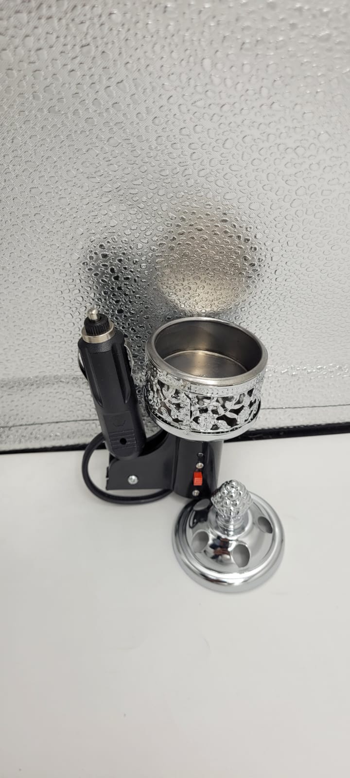 Car Electric Incense Burner – Portable Bakhoor Burner for Car USB Powered