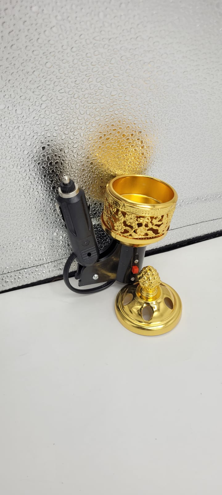 Car Electric Incense Burner – Portable Bakhoor Burner for Car USB Powered